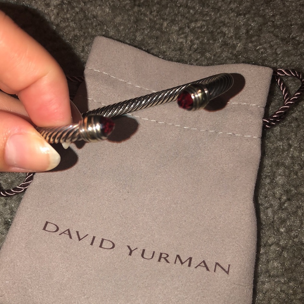 David yurman bracelet with red stones - Picture 3 of 5